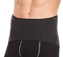 Medima Angora Sport sel&auml;nl&auml;mmitin_mustaharmaa