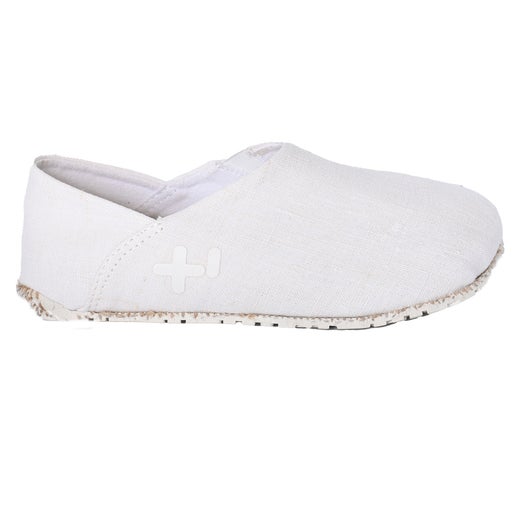 OTZShoes Espadrille White valkoiset pellavakeng&auml;t